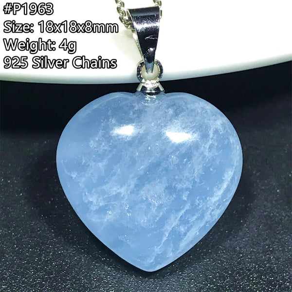 Blue Aquamarine Pendent-ToShay.org