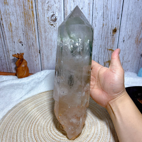 Clear Garden Quartz Tower-ToShay.org