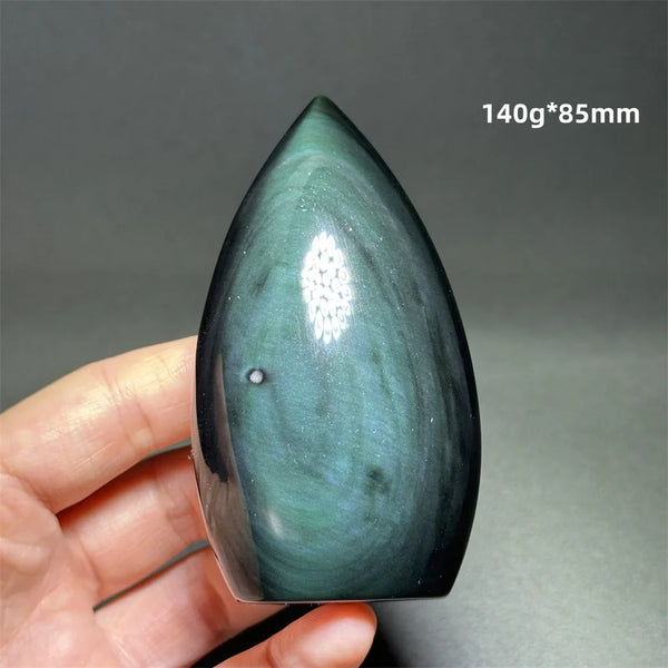 Rainbow Obsidian Torch-ToShay.org