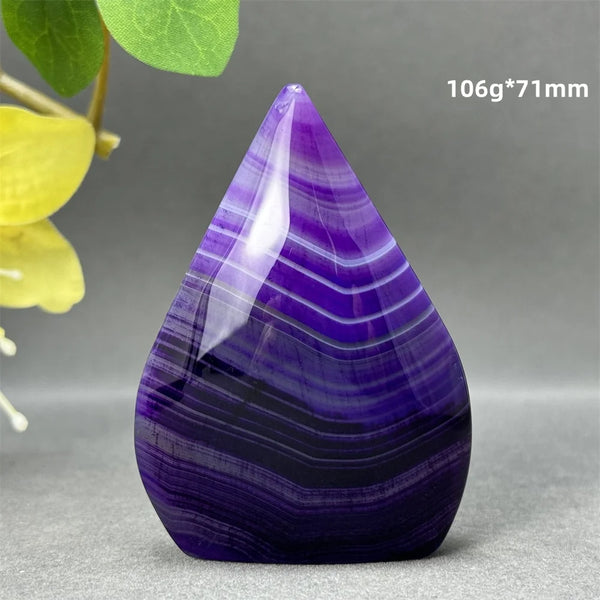 Purple Agate Torch-ToShay.org