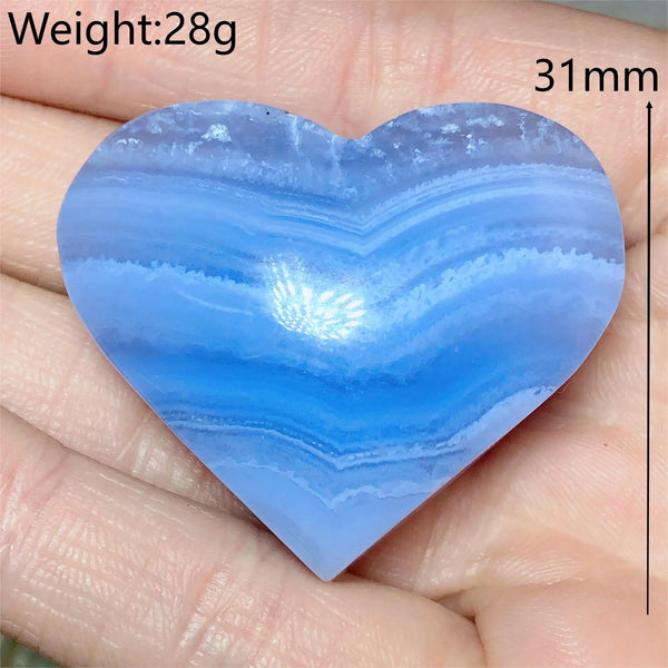 Blue Lace Agate Heart-ToShay.org