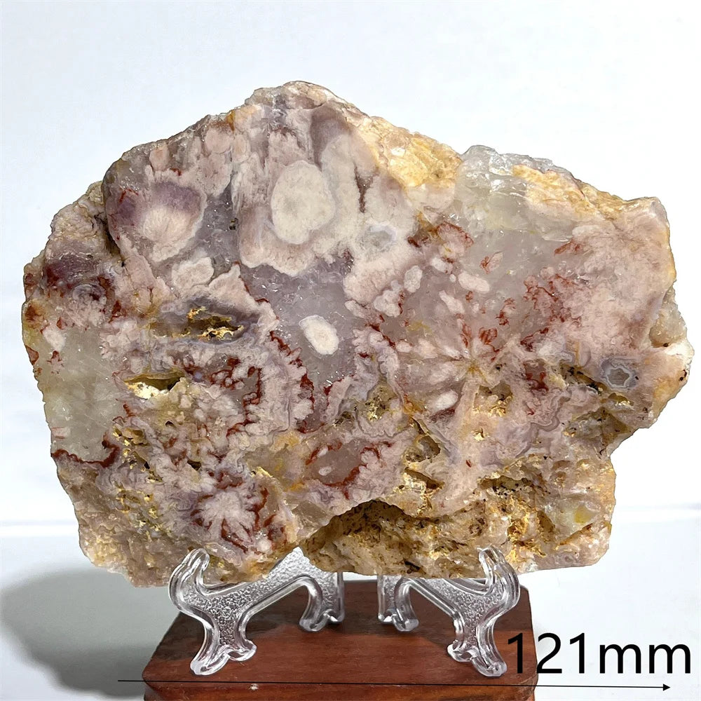Pink Amethyst Flower Agate-ToShay.org