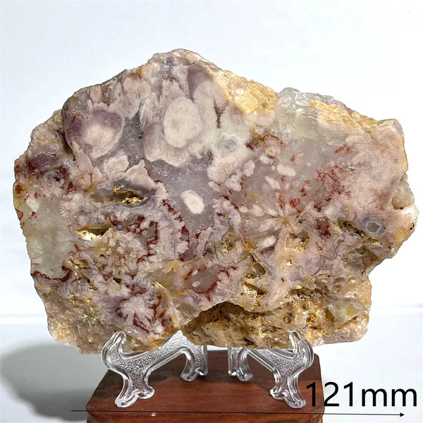 Pink Amethyst Flower Agate-ToShay.org