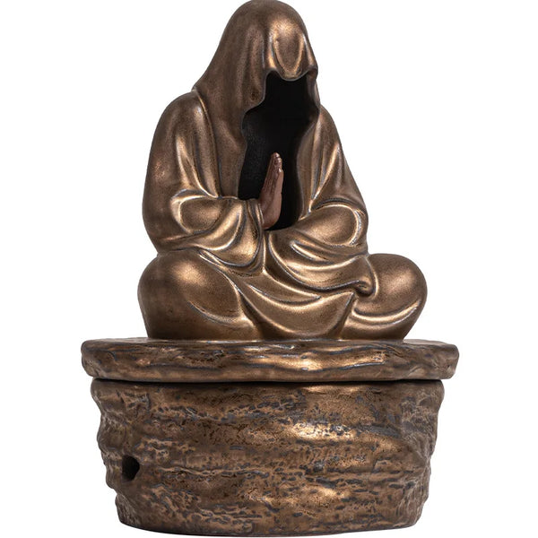 Praying Monk Incense Burner-ToShay.org