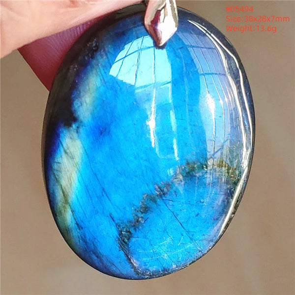 Blue Light Labradorite Pendant-ToShay.org