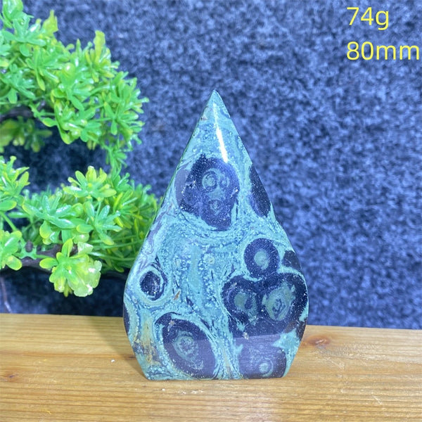 Blue Malachite Crystal Torch-ToShay.org