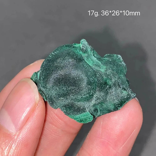 Green Malachite Crystal Slice-ToShay.org