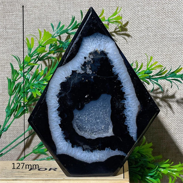 Black Agate Torch-ToShay.org