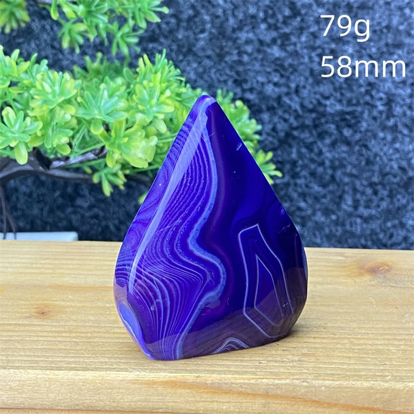 Purple Agate Torch-ToShay.org