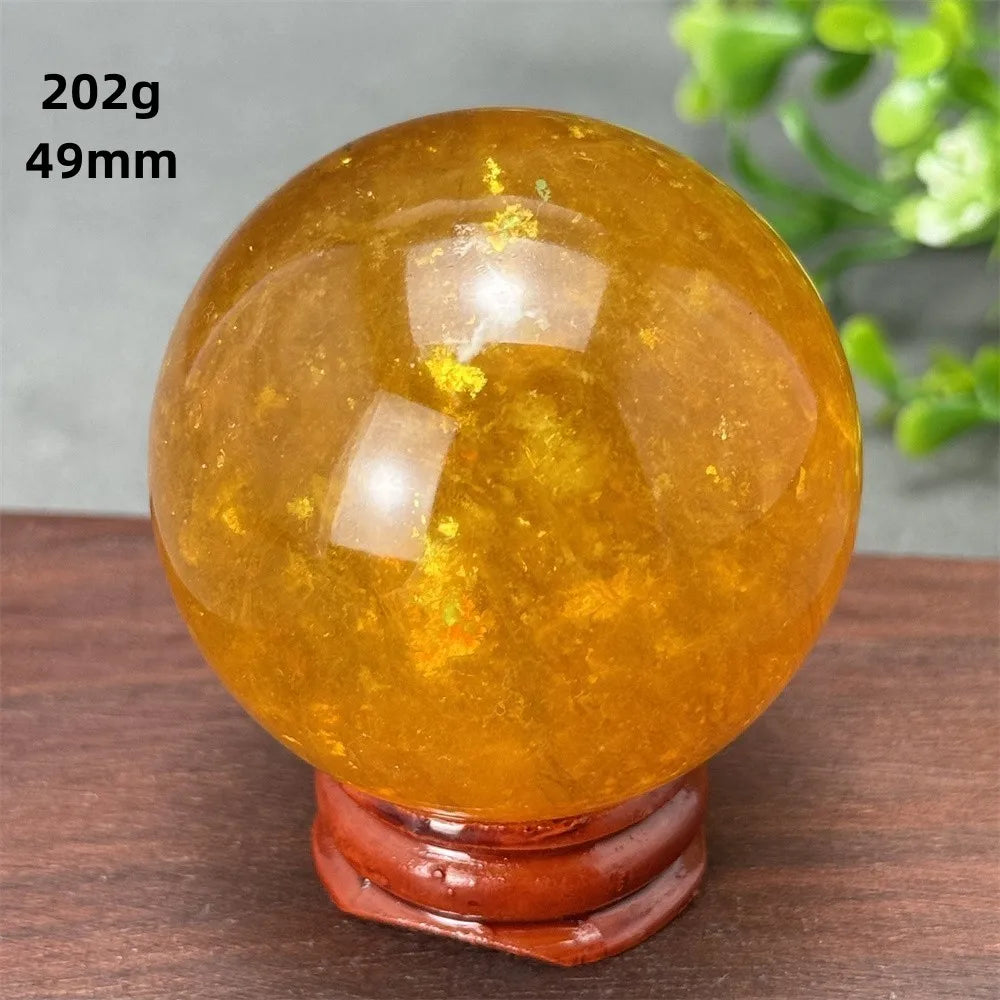 Gold Lepidolite Ball-ToShay.org