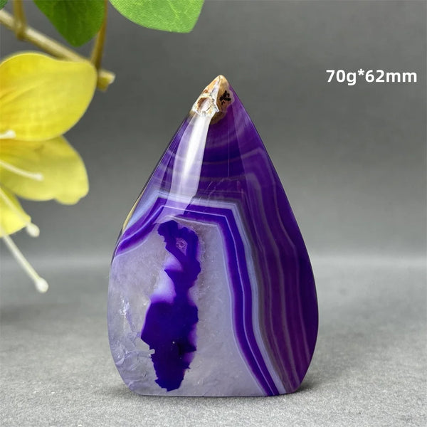 Purple Agate Torch-ToShay.org