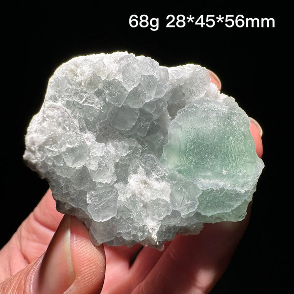 Blue Fluorite Mineral Crystal-ToShay.org