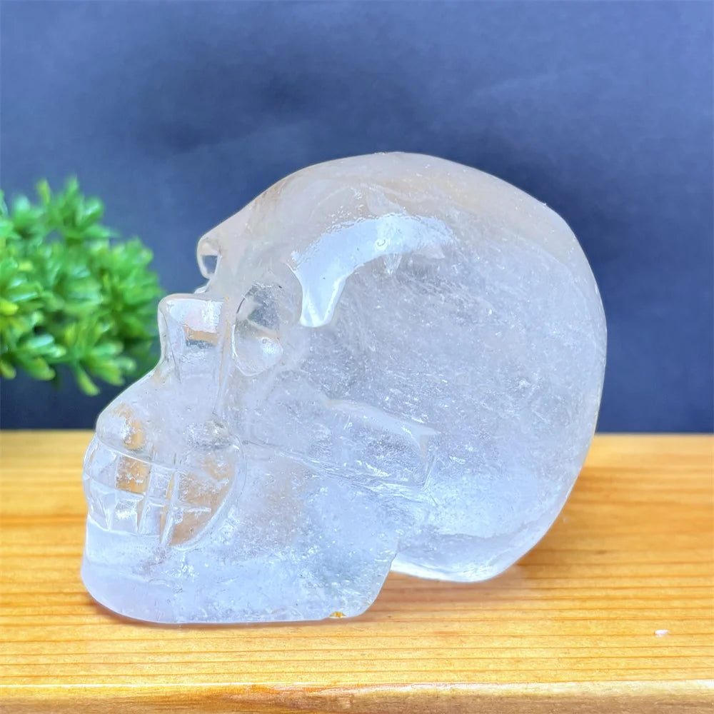 White Quartz Crystal Skull-ToShay.org