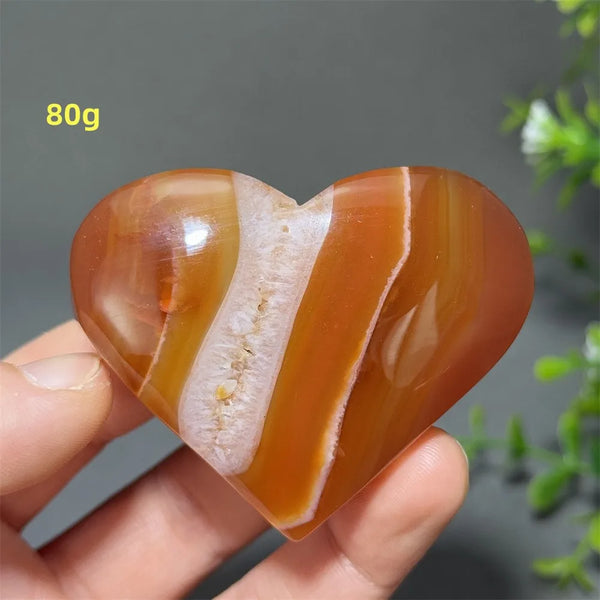 Red Agate Heart-ToShay.org