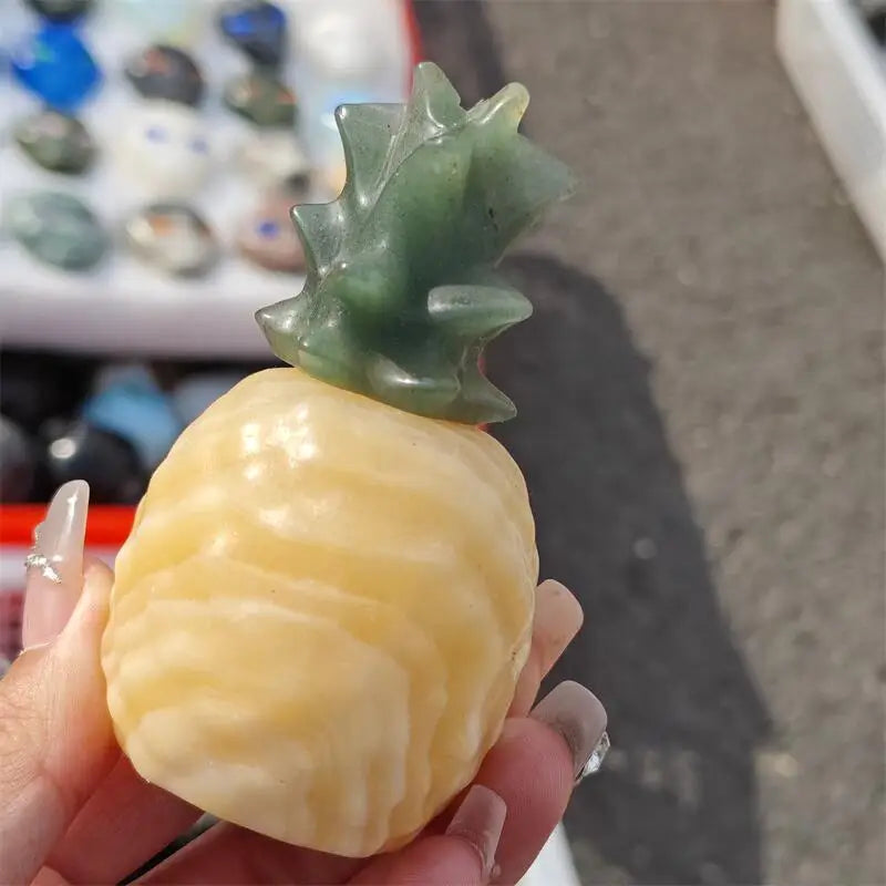Orange Calcite Pineapple-ToShay.org