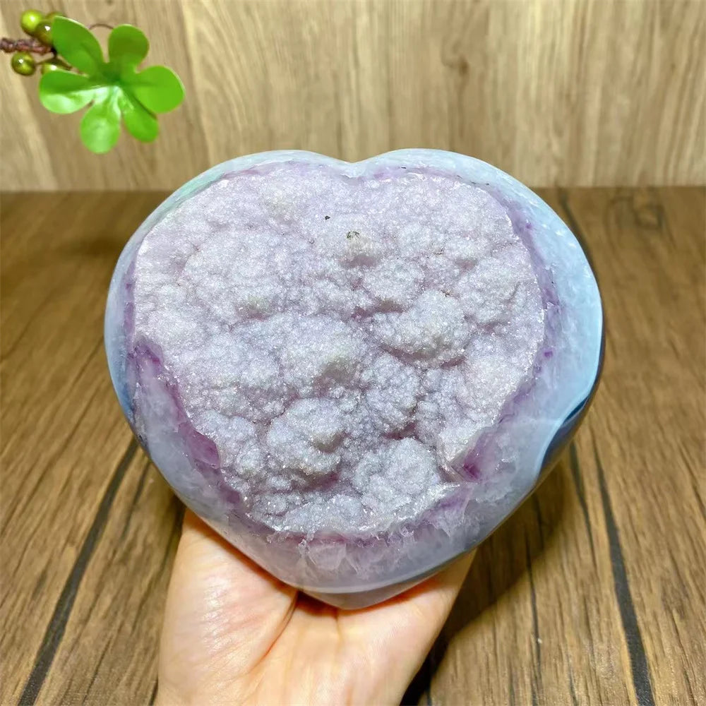 Pink Amethyst Cluster Geode-ToShay.org