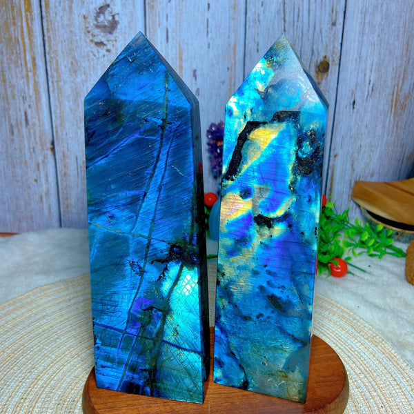 Blue Labradorite Obelisk-ToShay.org