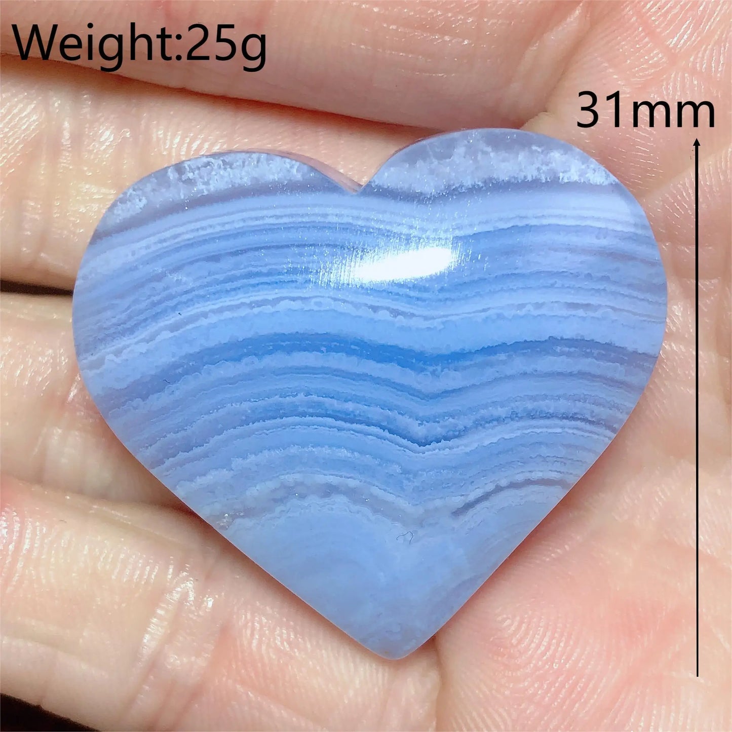 Blue Lace Agate Hearts-ToShay.org