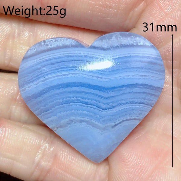 Blue Lace Agate Heart-ToShay.org