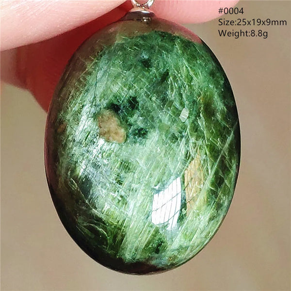 Green Diopside Pendant-ToShay.org