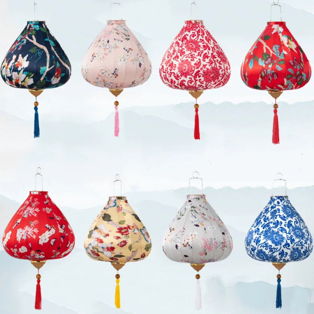 Flower Print Lantern-ToShay.org