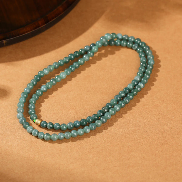 Green Jadeite Bead Bracelet-ToShay.org