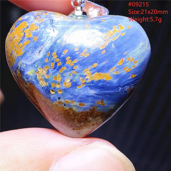 Blue Pietersite Chatoyant Pendant-ToShay.org