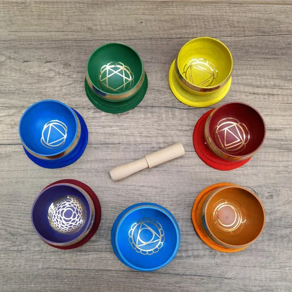 Chakra Copper Singing Bowls-ToShay.org