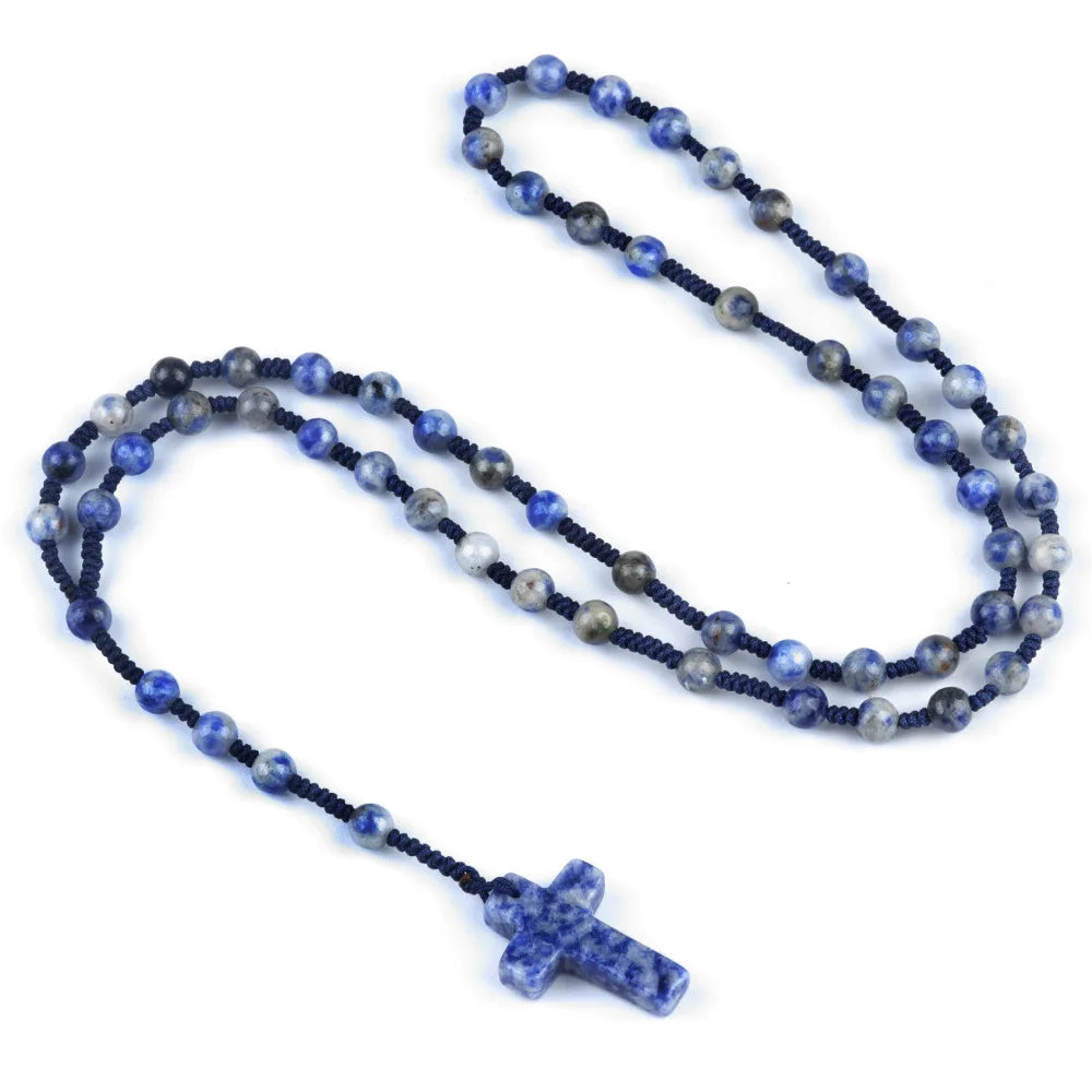 Mixed Crystal Bead Rosary-ToShay.org