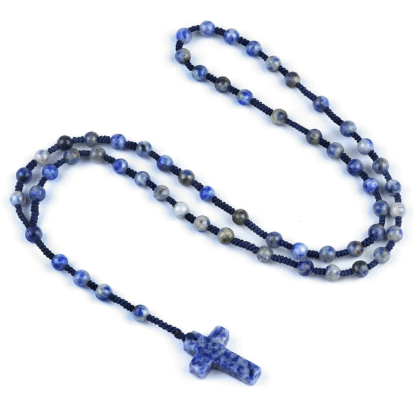 Mixed Crystal Bead Rosary-ToShay.org