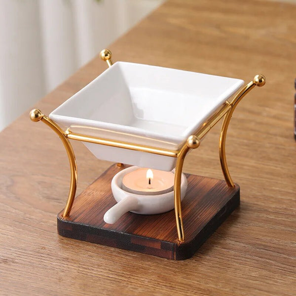 Wrought Iron Essential Oil Burner-ToShay.org