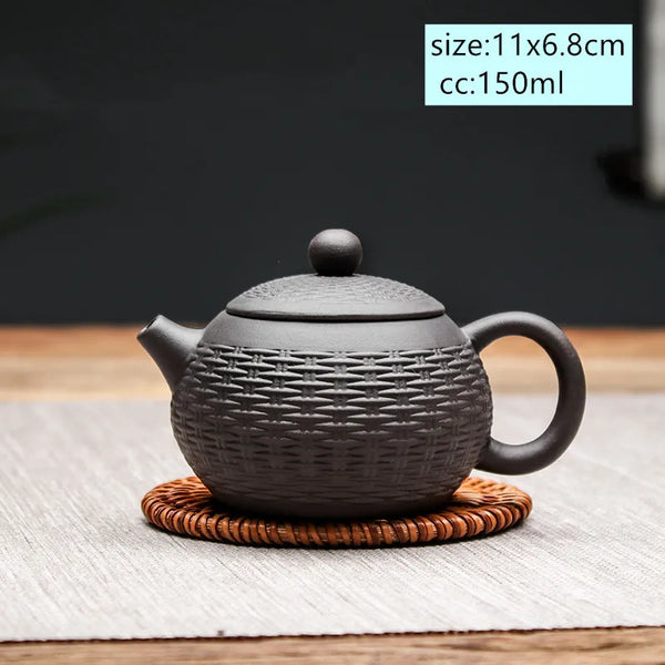 Yixing Clay Bamboo Teapot-ToShay.org