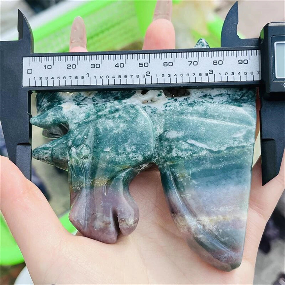 Ocean Jasper Unicorn Head-ToShay.org