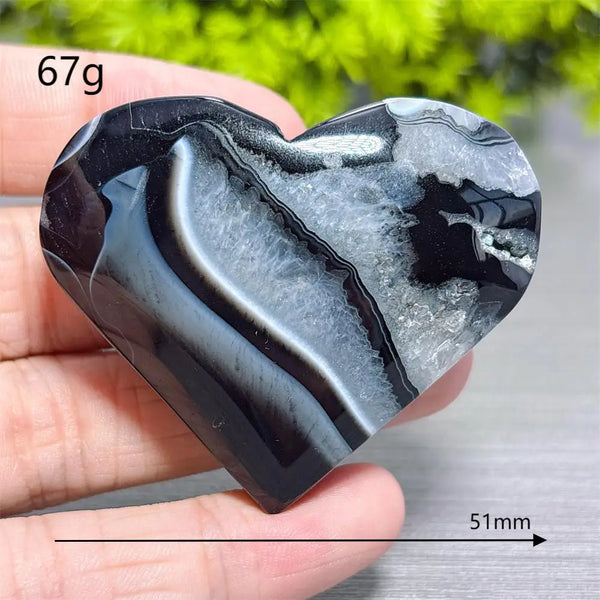 Black Agate Heart-ToShay.org