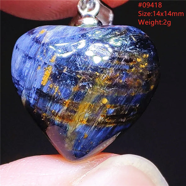 Blue Pietersite Chatoyant Pendant-ToShay.org