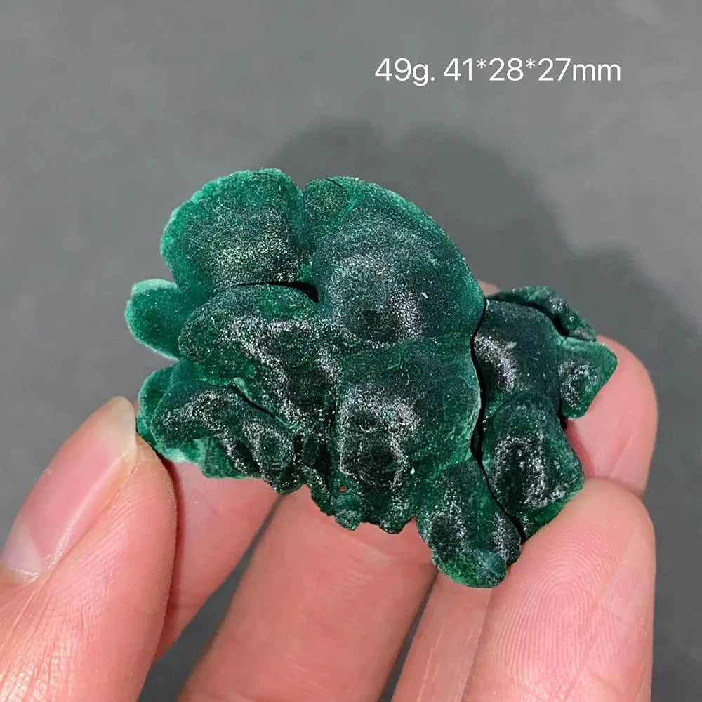 Green Malachite Crystal Slice-ToShay.org