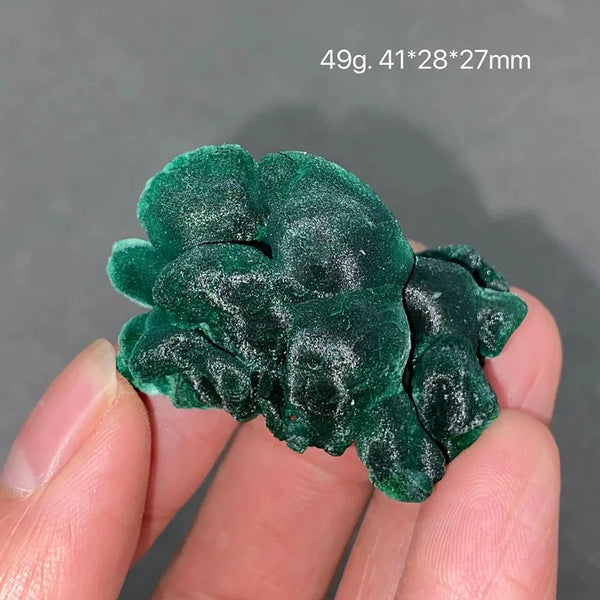 Green Malachite Crystal Slice-ToShay.org