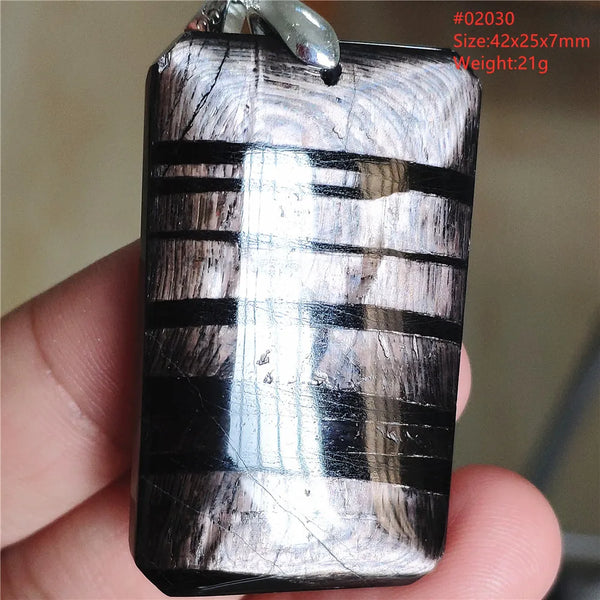 Black Hypersthene Pendant-ToShay.org
