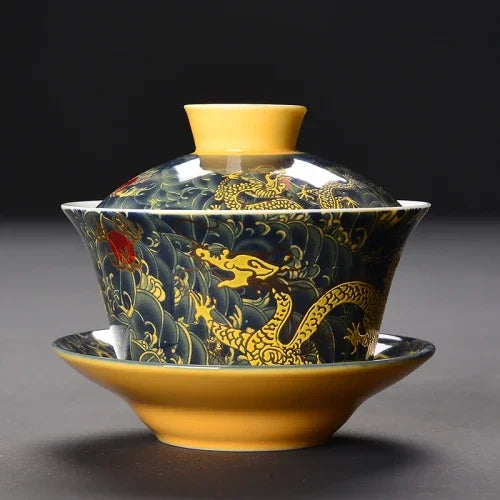 Gaiwan Ceramic Tea Bowl-ToShay.org