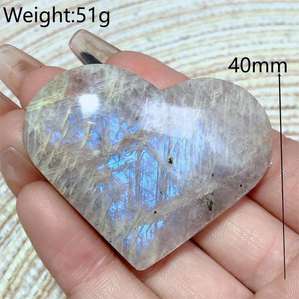 Blue Rainbow Moonstone Hearts-ToShay.org