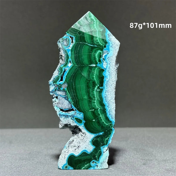 Blue Green Chrysocolla Stone-ToShay.org