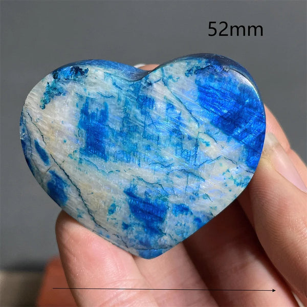 Blue Moonstone Heart-ToShay.org