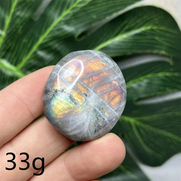 Purple Labradorite Palm Stone-ToShay.org