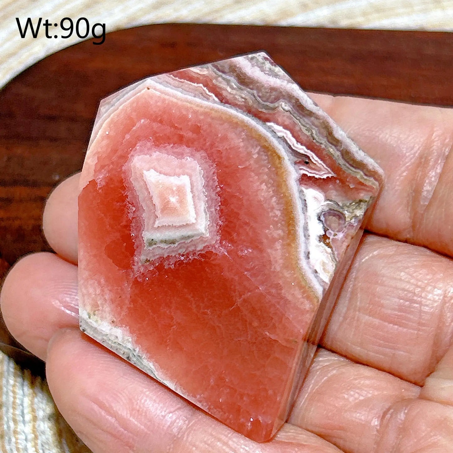 Pink Rhodochrosite Stone-ToShay.org