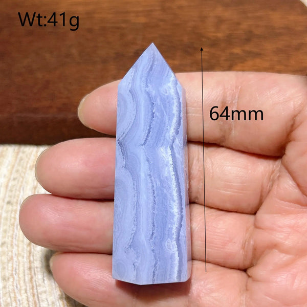 Blue Lace Agate Point-ToShay.org