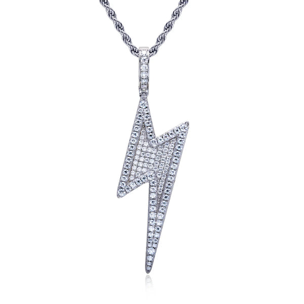 Silver Diamond Lightning Chain-ToShay.org