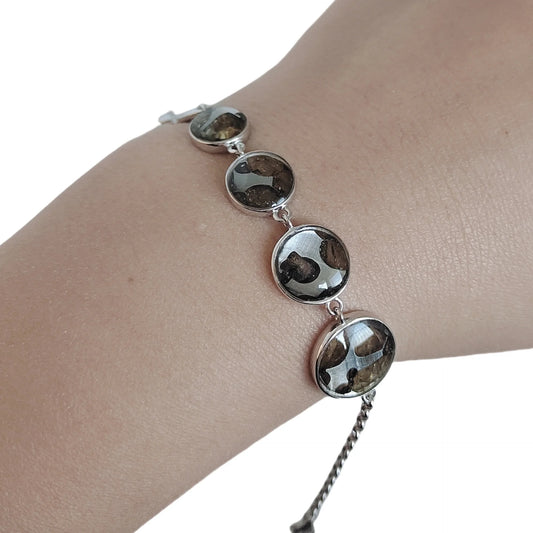 Olive Meteorite Bracelet-ToShay.org