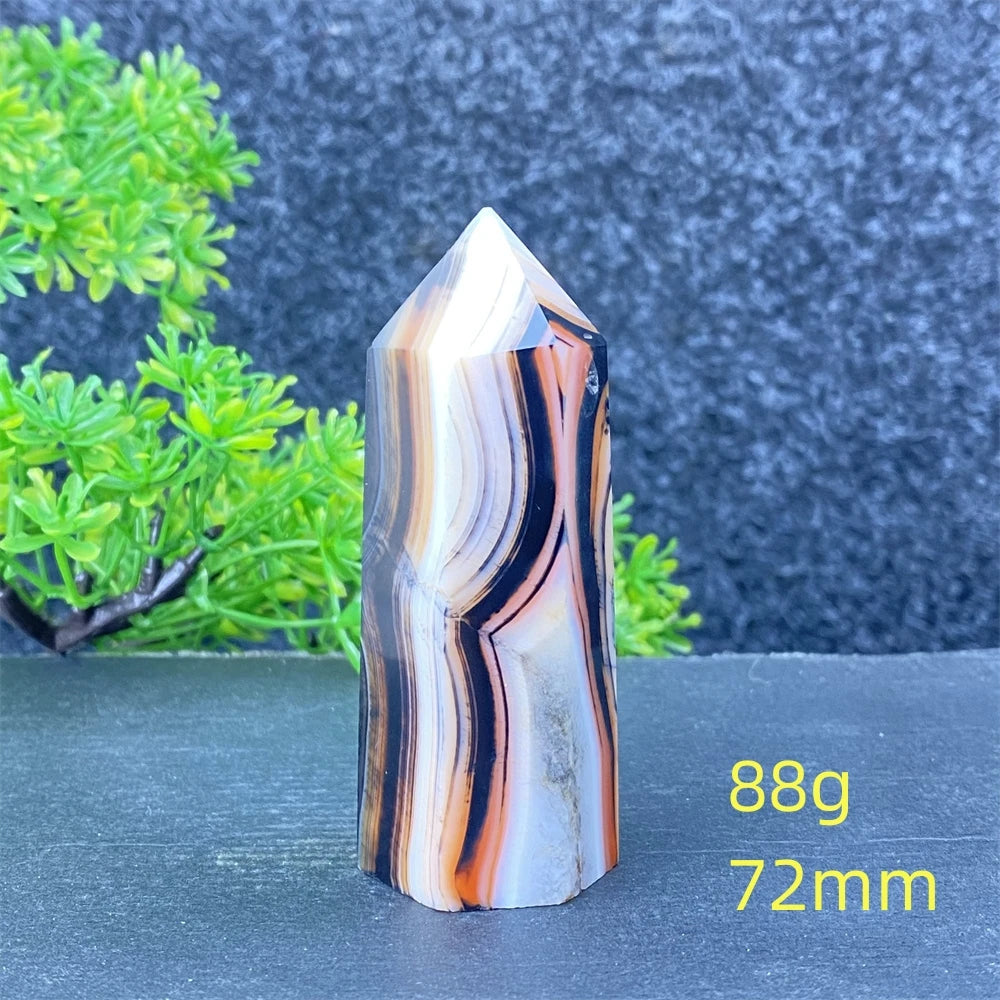 Red Black Stripe Agate-ToShay.org
