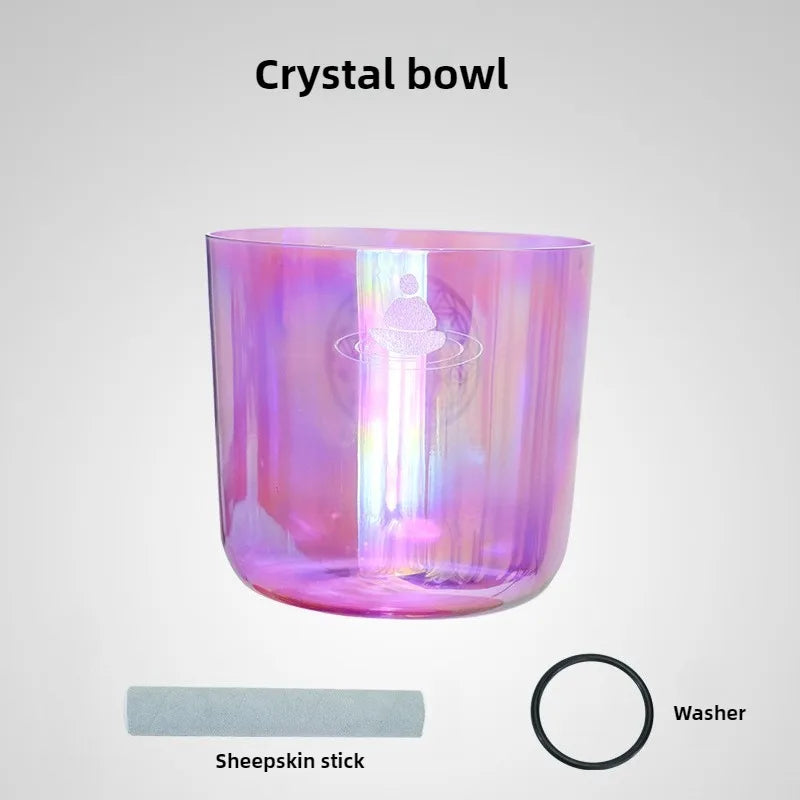 Pink Crystal Singing Bowl-ToShay.org