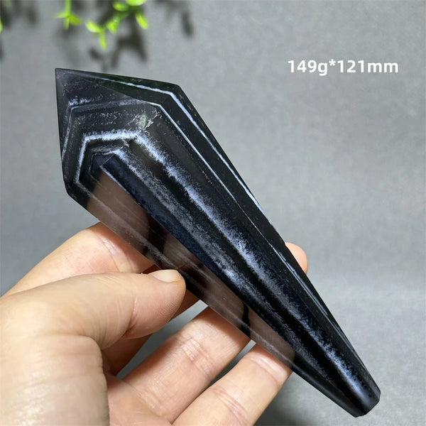 Black Agate Scepter-ToShay.org